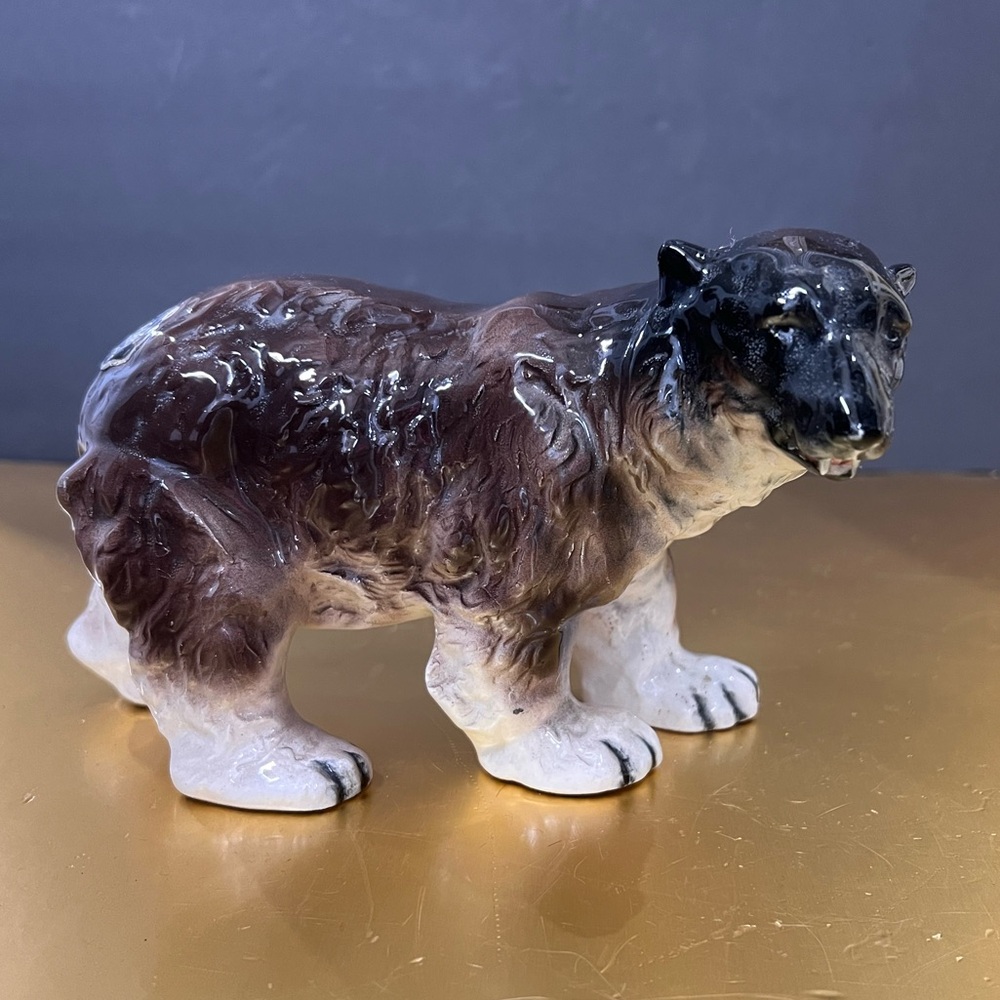 Vintage porcelain Polar Bear figurine Alaska Gifs